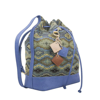 LOLA Pull Bag- Ocean Blue