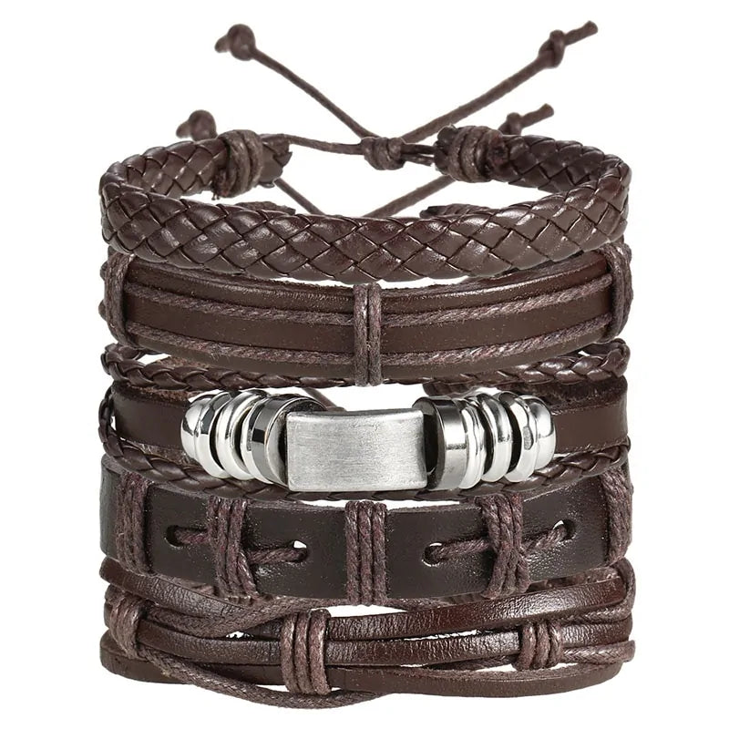 Multilayer Leather Bracelet