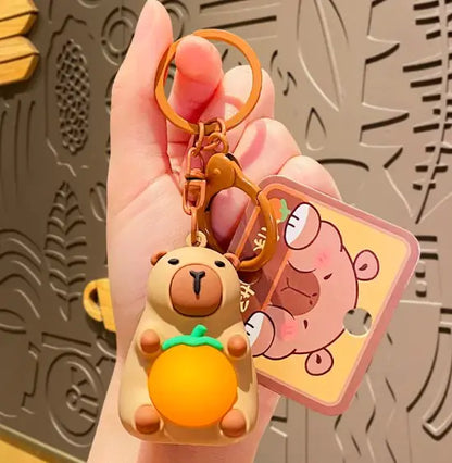 Capybara Keychain