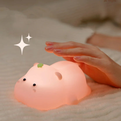 Hippo Silicone Night Light