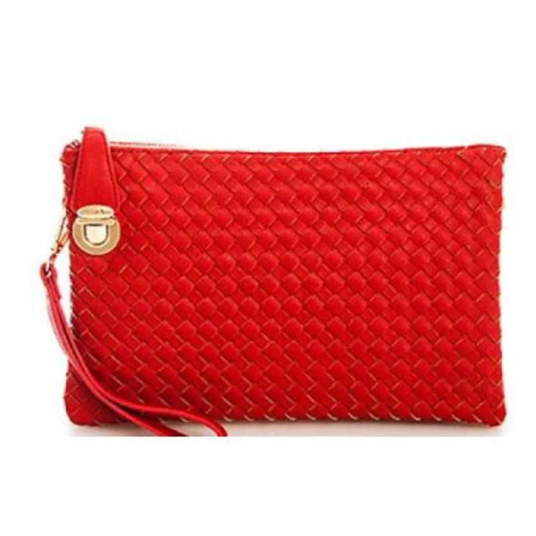 Braided Clutch & Crossbody