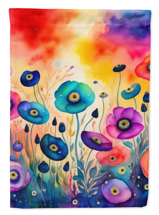 Anemones in Color Garden Flag