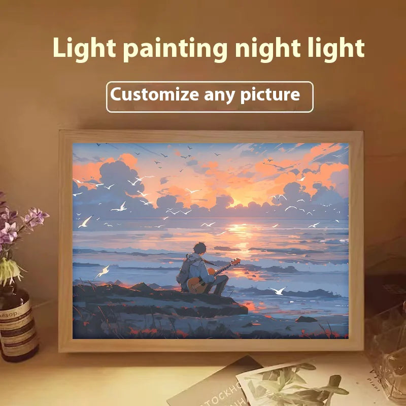 Decorative Painting Night Lamp