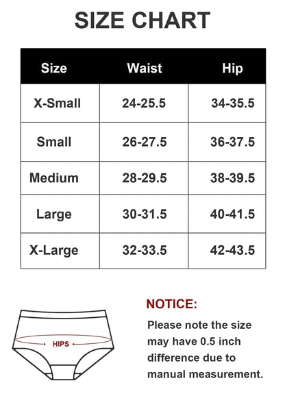 voenxe Women Seamless Hipster Underwear,Breathable Ladies Panties Bikini,No Show Briefs,Comfortable Undies for Women 5-Pack X-Small Coffee