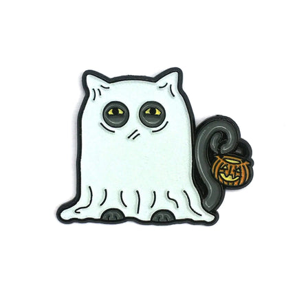 Spooky Kitty Pin