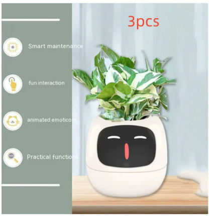 SmartGrow Planter – AI Expressions & Sensors