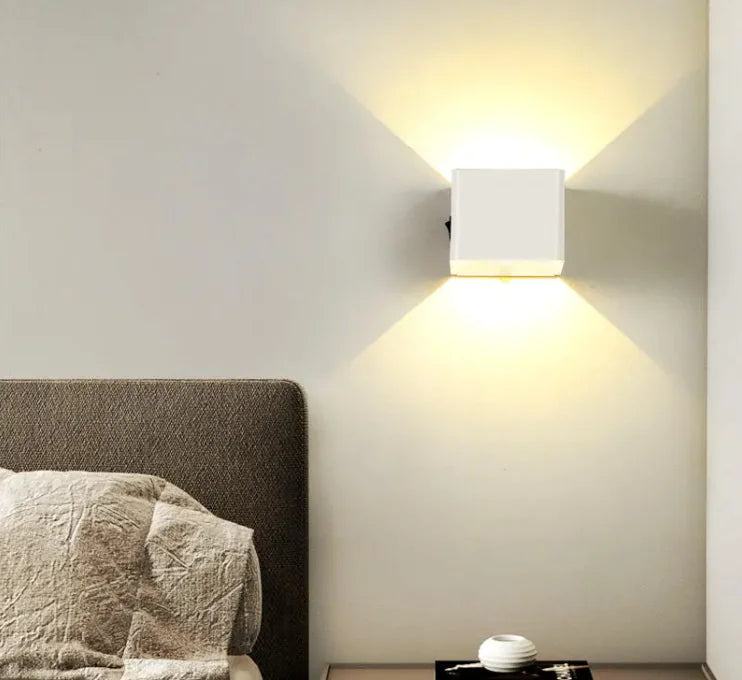 Rechargeable Bedroom Bedside Wall Lamp