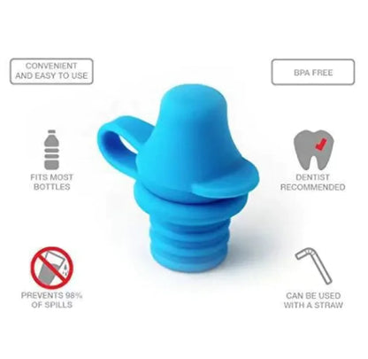 Silicone Spill-Proof Bottle Nozzle Cap