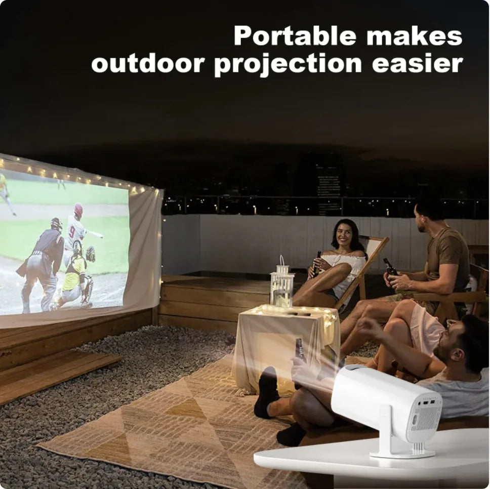 Portable 4K Household Projector