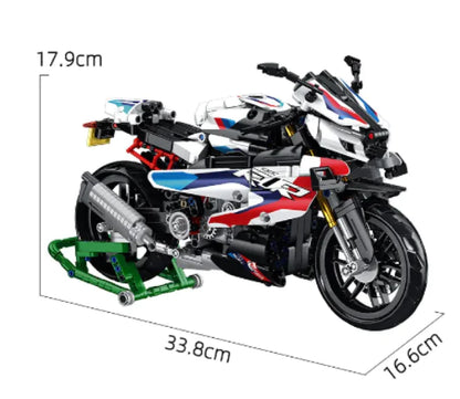 Building Blocks Motorcycle Toy