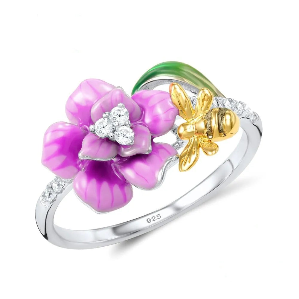 Colorful Enamel Ring