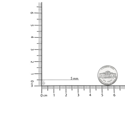 14K Weißgold 3-Krappenfassung Herzförmiger Solitär Anhänger mit im Labor gezüchtetem Diamanten, 18 Zoll (F-G Farbe, VS2-SI1 Reinheit)