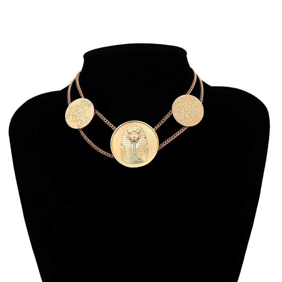 Ingemark Egyptian Pharaoh Nefertiti Choker