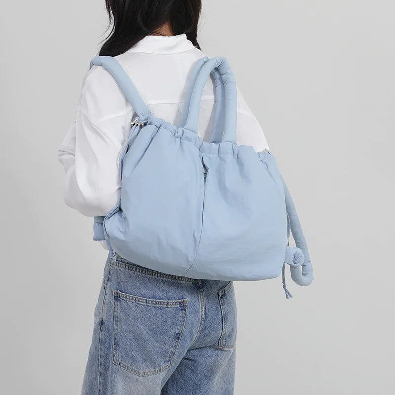 Down Cotton Shoulder Messenger Bag