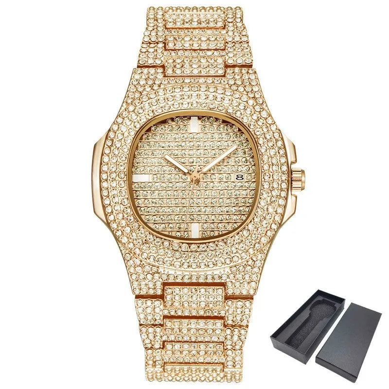 ICE-Out Bling Diamond Luxury Watch