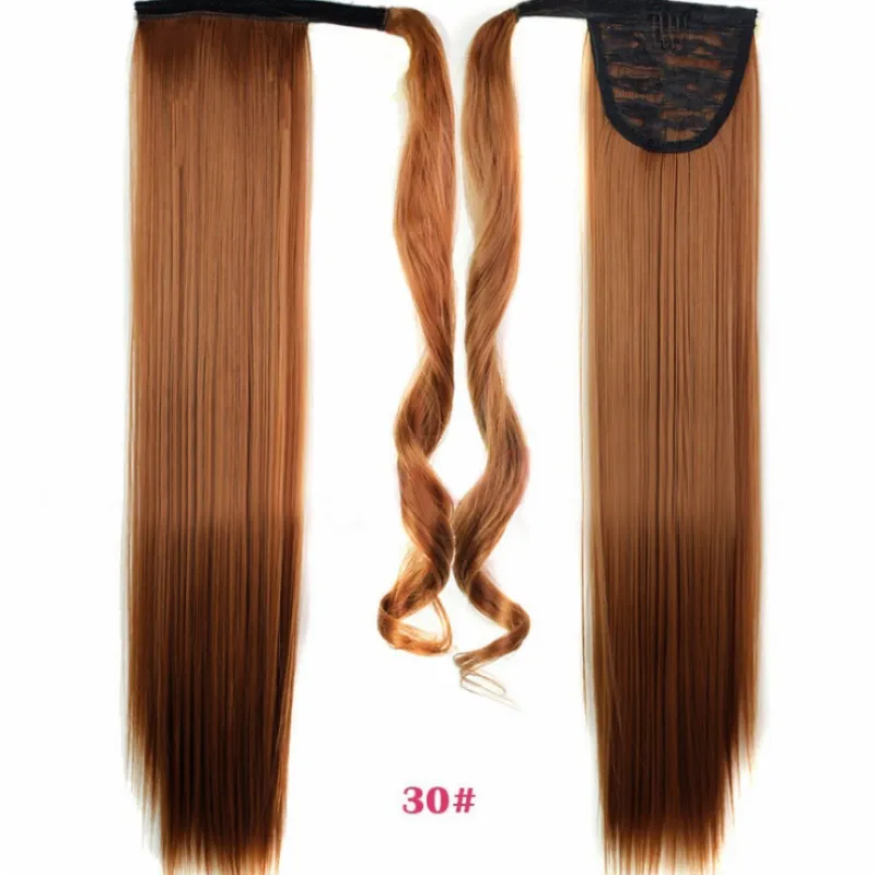 Synthetic Long Straight Wrap Around Hair Extension