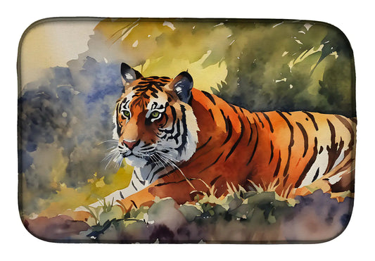 Bengal Tiger Dish Drying Mat