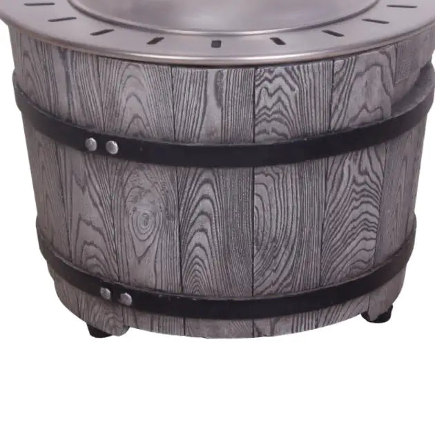 Smokeless Fire Pit Fueled By Wood Pelletsbrancheswood With A Woody Appearance