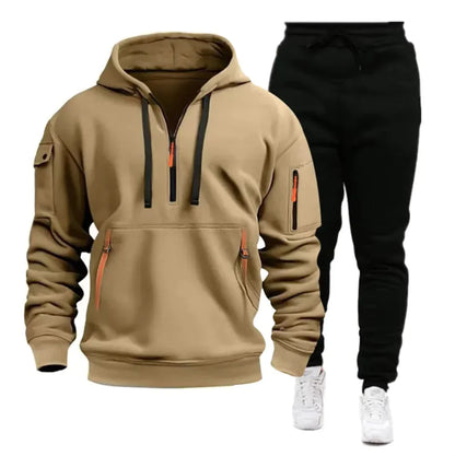 Men's Multi-Pocket Hoodie