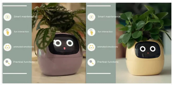 SmartGrow Planter – AI Expressions & Sensors