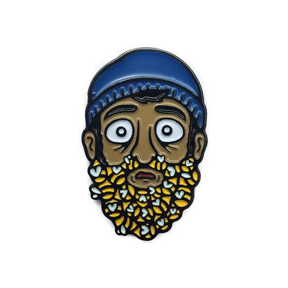 Beard o' Bees Pin