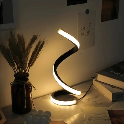 Circle LED USB Table Lamp