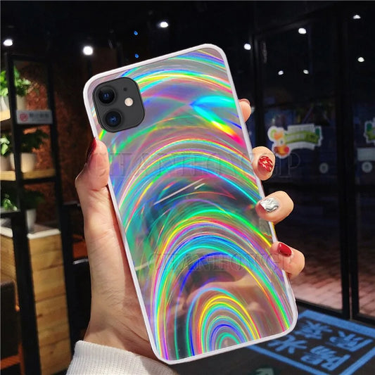 Colorful Rainbow Case For iPhone 11 Pro Max