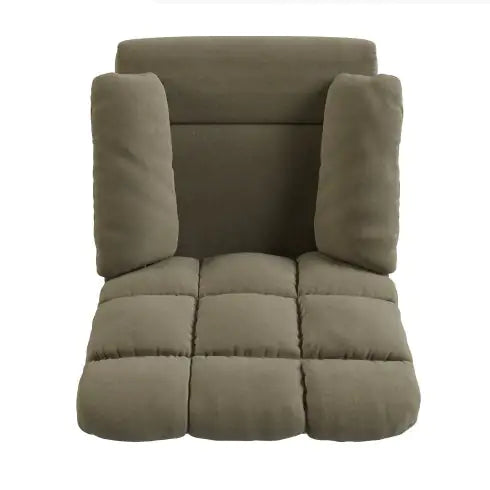 The Granada Recliner In Sage Gray