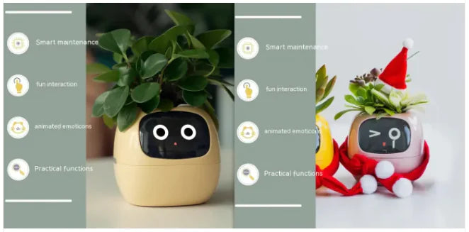 SmartGrow Planter – AI Expressions & Sensors