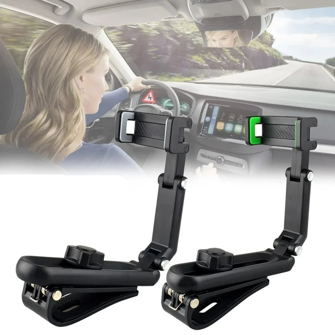 Universal Clip Mount For Secure Phone Placement In Any Car