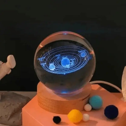 Mesmerizing 3D LED Crystal Balls