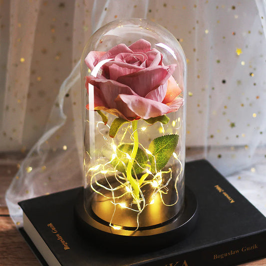 EternalGlow Rose Ornament