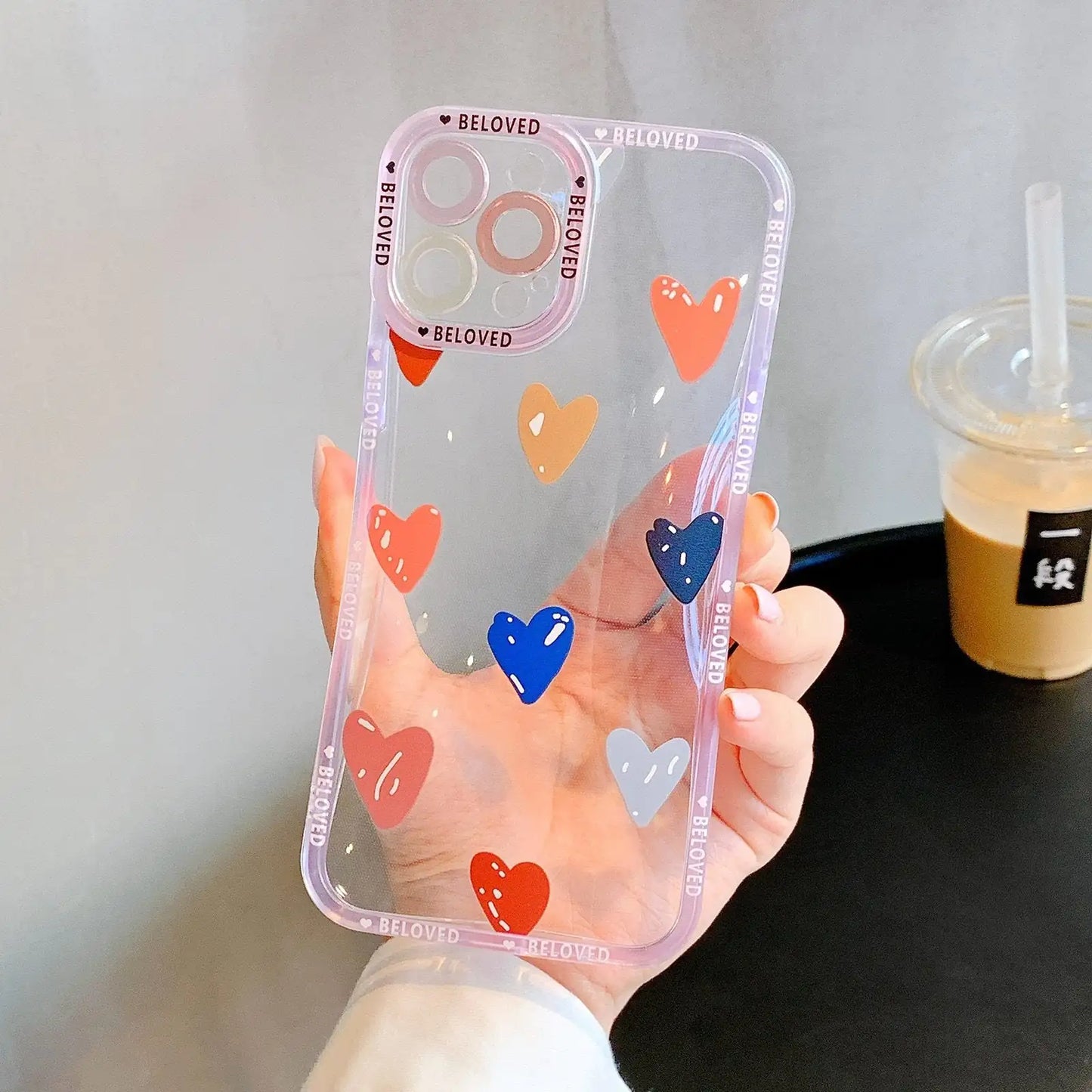 Heart Graffiti Phone Case