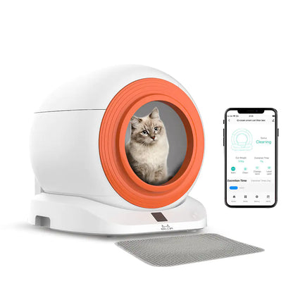 Smart Cat Litter Box Automatic Cleaning New Design