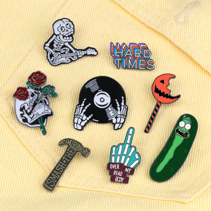 Broche Amante da Música Punk