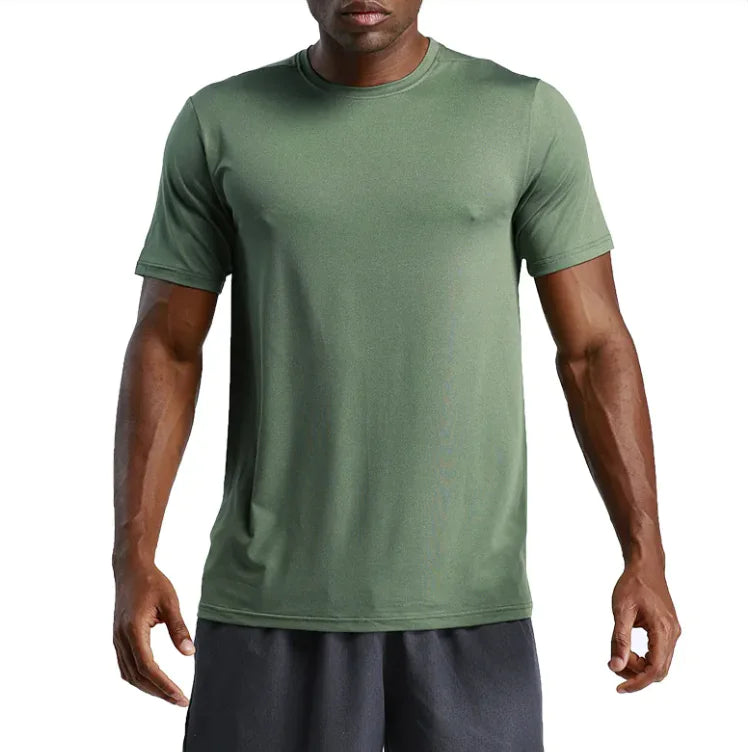 Men's Running Workout Short Sleeve Shirt