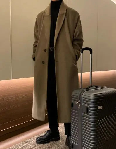 Knee-length Trench Coat