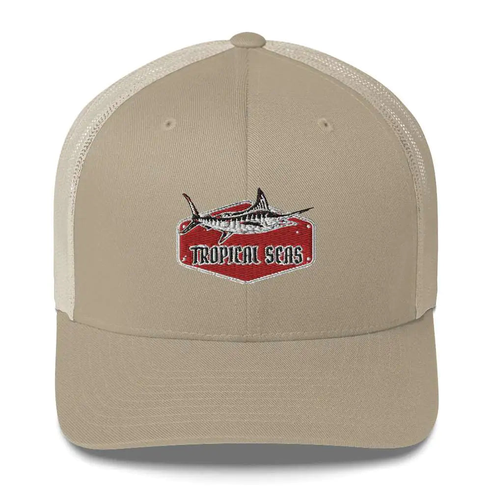 Tropical Marlin Trucker Hat