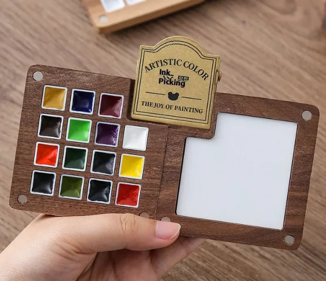 Mini Watercolor Painting Set