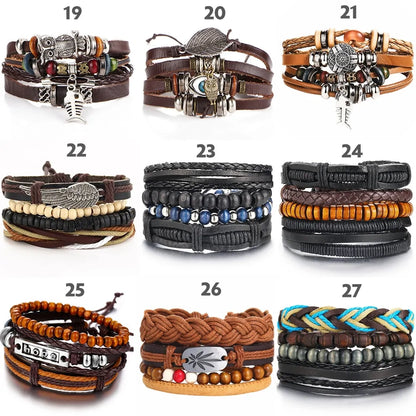 Multilayer Leather Bracelet