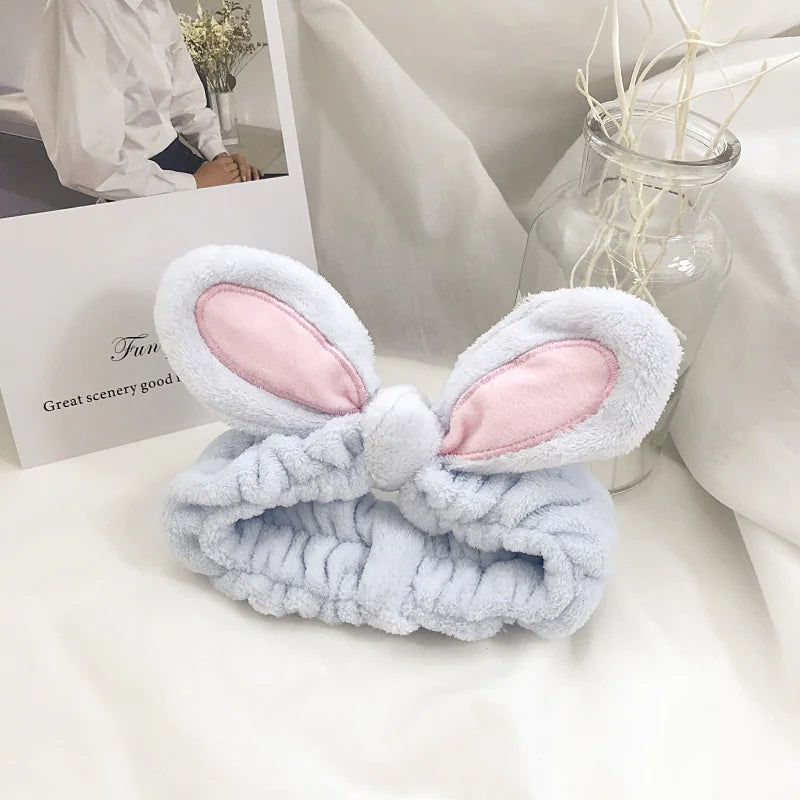 Rabbit Ear Face Wash Headband