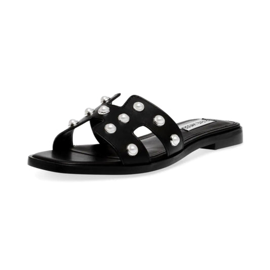 Steve Madden womens Hadyn 8 Black Pearl