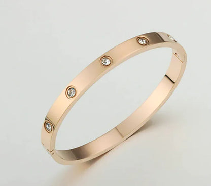 Minimalist Full Diamond All-Match Bracelet