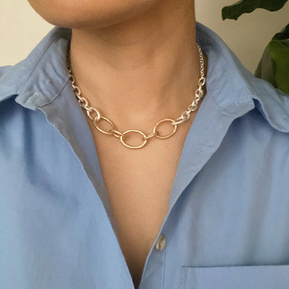 Ashton Chain Duo Necklace