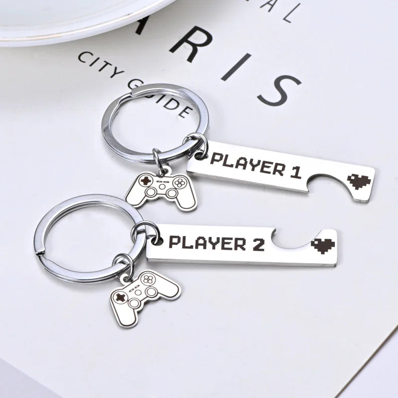 Personalized Stainless Steel Keychain