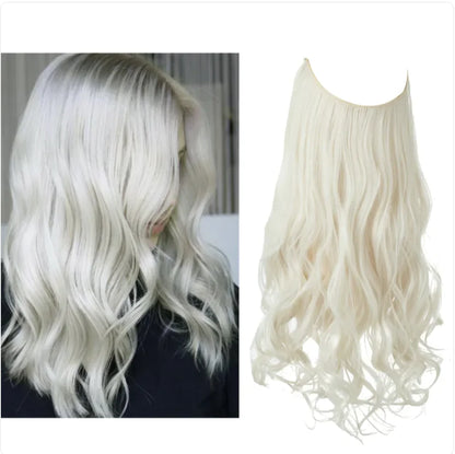 Long Curly High-Temperature Fiber Wig Set