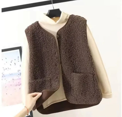 Plush Vest for Fall/Winter