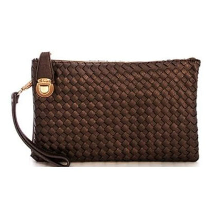 Braided Clutch & Crossbody