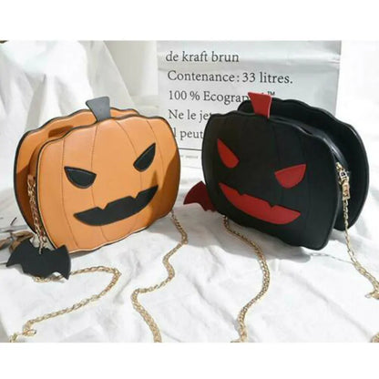 Pumpkin Shoulder Bag