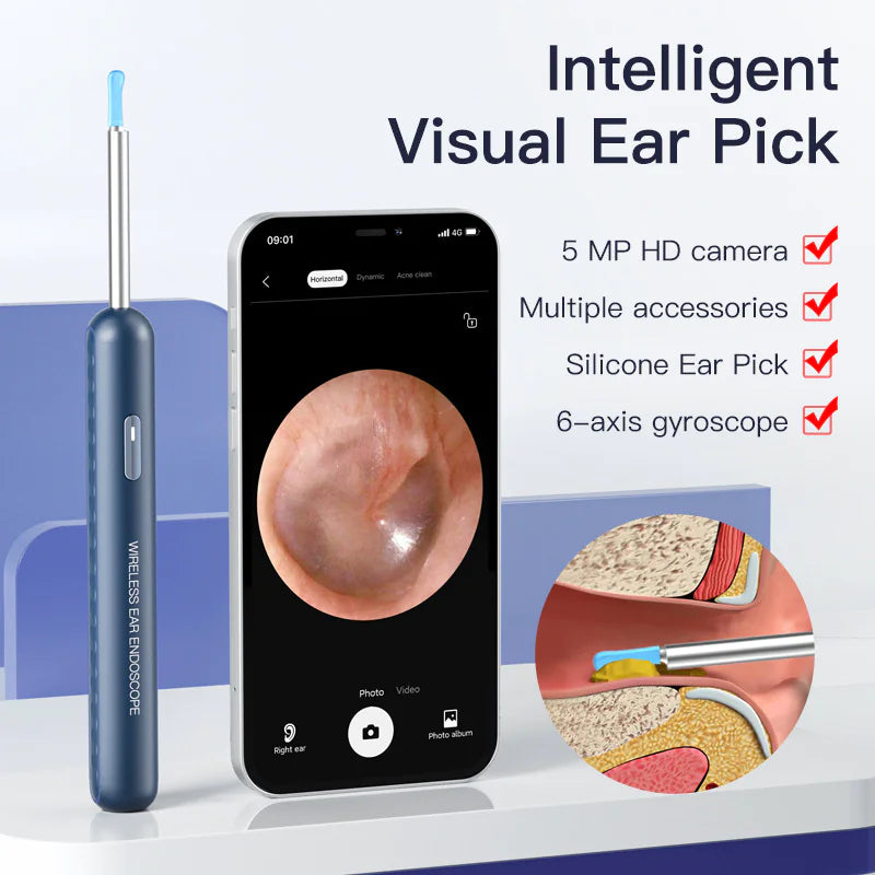 Visual Earpick Endoscope Smart Ear Picking Tools WiFi